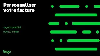 Sage Comptabilité - Personnaliser votre facture (Canada)