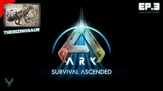 ARK Survival Ascended Ep. 3 &ndash; &Icirc;mbl&acirc;nzim Therizinosaurul pentru baza noastră 🦖
