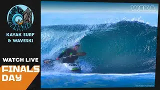 🔴 WATCH LIVE - Kayak Surf & Waveski Euros 2025 - Finals Day