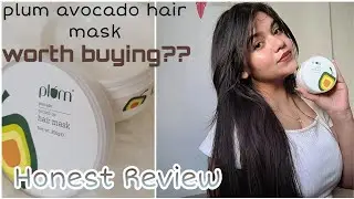 PLUM HAIR MASK REVIEW || Must watch for frizzy hair