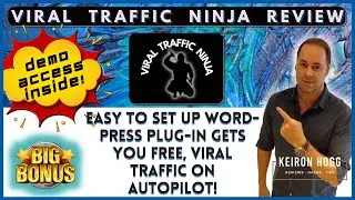 Viral Traffic Ninja Review & Demo 💥 Don't Buy This Until You Get My AMAZING BONUSES To Go With It! 💥