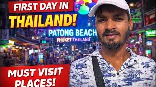 First Day in Thailand 🇹🇭 | Beach, Nightlife & Shocking Experience 😱 | Must Visit Places