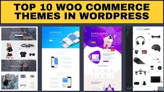 TOP 10 WooCommerce Themes to create Awesome Ecommerce Websites for WordPress #shorts