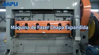M&aacute;quina de Fazer Chapa Expandida DAPU  Alta Produ&ccedil;&atilde;o e Precis&atilde;o para Ind&uacute;strias Brasileiras