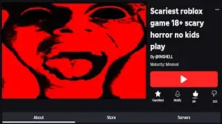 PLAYING THE SCARIEST GAME ON ROBLOX