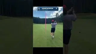 Let&rsquo;s make a par on the longest hole in Michigan #fyp #michigangolf #americandunes #youtubegolf