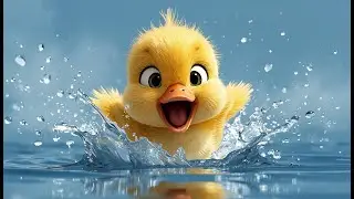 Little Duck Goes Quack Quack 🐥💦 | Funny Duck Song for Kids