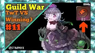 EPIC SEVEN Guild Wars PVP #11 [Requiemroar Luna Kise Cidd Kluri] Gameplay Commentary (Epic 7 GW)