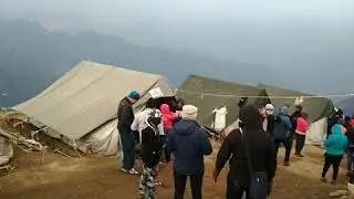 Nagaru Campsite | 12,500 ft | Sar pass Trek | Himachal Pradesh | India |