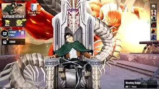 Gacha Rungkad + Max Upgrade Skin Levi Attack On Titan - Bloodstrike