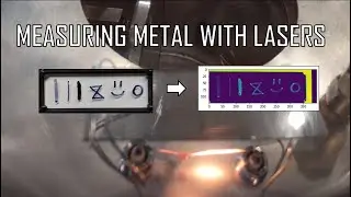 Measuring metal film thickness with lasers