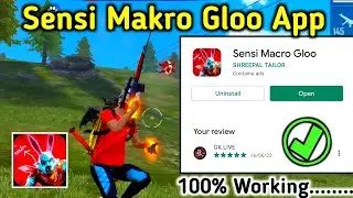 Sensi Macro Gloo Hedshot App |  Raistar Auto Headshot | Power of Headshot App #freefiremax