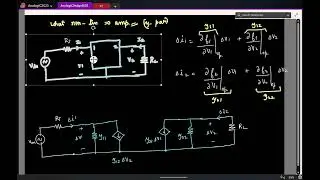 Lec 1(2): I-V char. of 2-port non-linear network to work as an amp.; Small-signal linear circuit