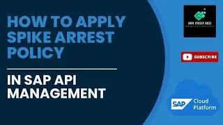 SAP API 관리에서 스파이크 방지 정책을 적용하는 방법 | 트래픽 급증으로부터 API 보호
