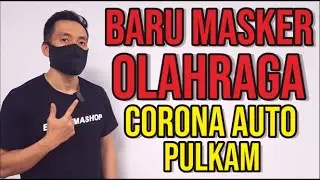 MASKER OLAHRAGA ANTI CORONA |  MC DAVID