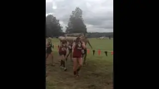 Log carry. Tough Mudder