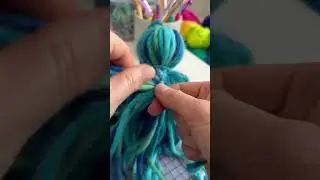 ✂️ Basteln mit Filzwolle I S&uuml;&szlig;e Kraken kinderleicht basteln I DIY-Tutorial