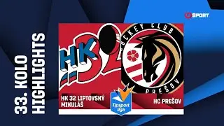 33. kolo: HK 32 Liptovský Mikuláš - HC Prešov 5:2 (1:0, 2:2, 2:0)