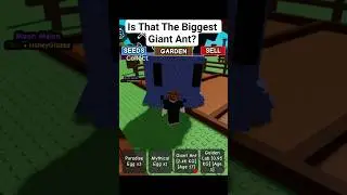 I Hatched World's Biggest Giant Ant In Grow A Garden🤑🤑#growagarden #roblox #fyp#po6лokc#shorts