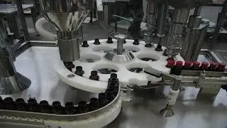 automatic powder racking filling machine rotary small bottles filler capper equipment ملء آلة طبية