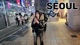 How Seoul Looks at Night 🇰🇷 | Mapo-gu Street Full Walk 4K