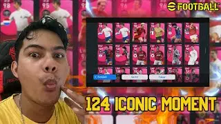 REVIEW AKUN 124 ICONIC MOMENT PES 2021 MOBILE PUNYA YOUTUBER GAMINGPESMOBILE