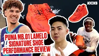 PUMA MB.01 LAMELO SIGNATURE SHOE PERFORMANCE REVIEW WITH @JeremyJonesNeverFold (FIRST IMPRESSIONS)