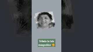 Tribute to Lata Mangeshkar - Perspective art created on grasshopper ( Tutorial coming up soon)