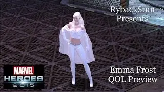 Marvel Heroes: Emma Frost QoL Preview!