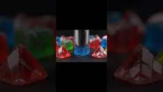 💎 Crystal Candy Crush ASMR | Stunning 4K Macro | Satisfying Crystal Shatter