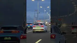 Driving Across China's Mega Sea Bridge: Shenzhen-Zhongshan in 4K! #shenzhen #bridge #chinatravel