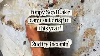 Poppy Seed Cake | Crispier than usual | YYP