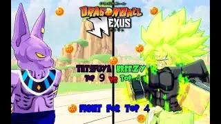 ZW | Breezy vs Tatzuya for TOP 4 CHALLENGE - Dragon Ball Nexus | ROBLOX