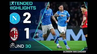 The real Last napoli AC Milan matches!