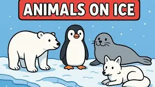 Animals on ice# the fascinating world of animal competition# wildlife explorers# YouTube video.