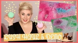 Lush Halloween Haul & Demos!