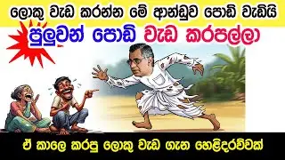 Lesson 1036–ඒ කාලෙ කරපු ලොකුම වැඩේ ගැන හෙළිදරව්ව English in Sinhala|  Ideal guide to English