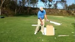 Golf Swing Impact Drill -Spread the Butter for Better Contact