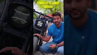 25 lakh वाले मजे केवल 3 lakh में 🤩! KEEWAY K-Light 250V . . . . . #keeway #bike