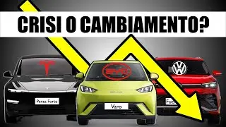 L'auto &egrave; in crisi o cambia? Tesla, BYD e VW a confronto