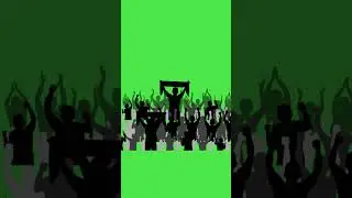 green screen crowd cheering👈 #yt viral #trending#crowd#fun