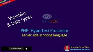 All Datatypes in PHP, uses, display & analyze data & treat or operate with example and execution