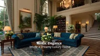 Rustic Elegance: Inside a Dreamy Luxury Home