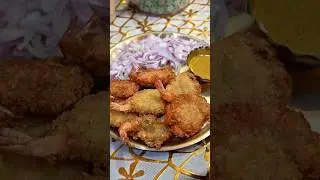 Restaurant Style Prawn Cutlet. Shrimp Cutlet #shorts #food #recipe #bengalifood