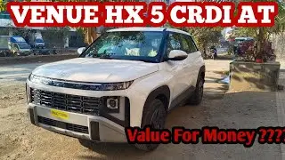 New Venue HX5 Diesel Automatic || Venue HX5 AT Diesel All Review || 