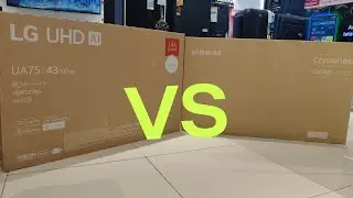 СРАВНИТЕ SAMSUNG 43U8500F С LG 43UA7550 ‼️
