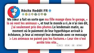 Ma sœur a forcé ma fille à manger dans le garage, « là où vont les animaux », et tout le monde a ri.