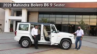 2026 Mahindra Bolero B6 🔥 9 Seater दमदार SUV | माइलेज, फीचर्स, कीमत 💪🚗