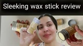  Sleeking Hair Wax Stick Honest Review | Tames Flyaways & Sleek Look ✨