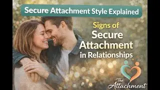 Secure Attachment Style Explained   Signs of Secure Attachment in Relationships   The Attachment Aca